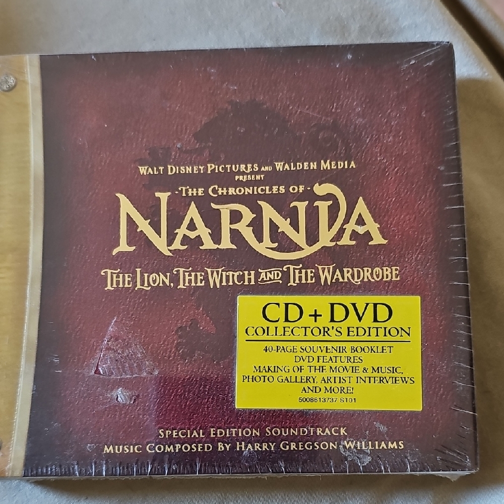 Narnia: The Lion, The Witch and The Wardrobe CD + DVD Set